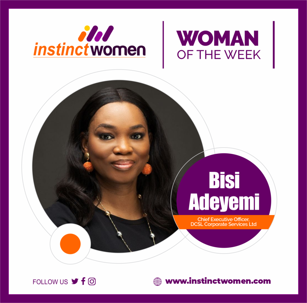 Woman of the Week: Bisi Adeyemi, Chief Executive Officer, DCSL Corporate Services Ltd iwwow (2)
