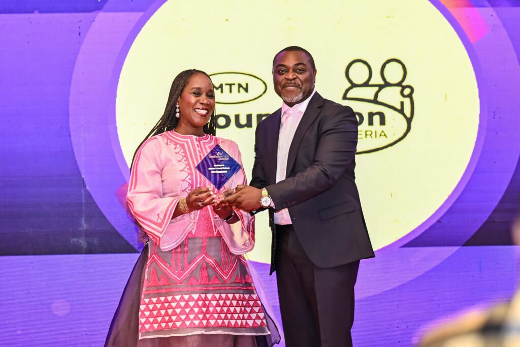 WOMAN OF THE WEEK: Odunayo Sanya executive director MTN foundation dan 8855